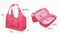 Badger Basket On-the-Go Doll Tote and Storage Bag - Pink Stars